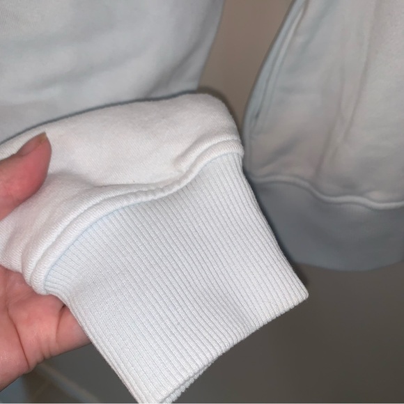 Wanakome Starfish Sweater Hoodie Blue White L - Picture 11 of 12